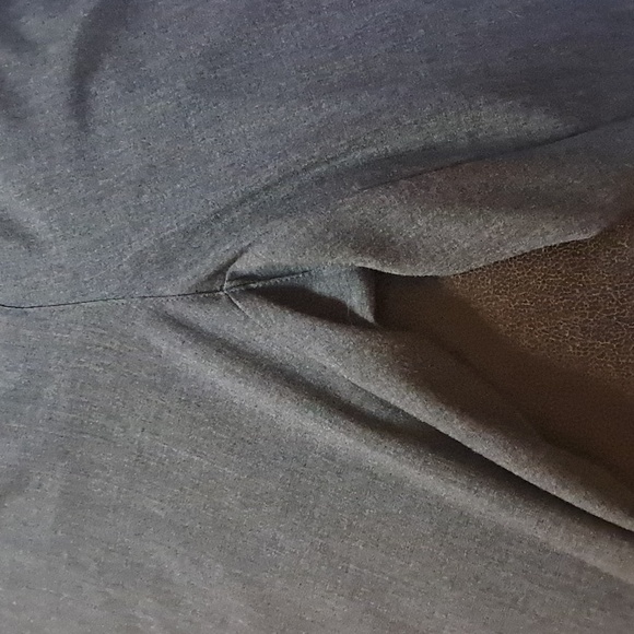 Chico's Classic Dark Grey Touser Pants Size 1.5/ Wide Waist Band Basic Preowned - Picture 8 of 9